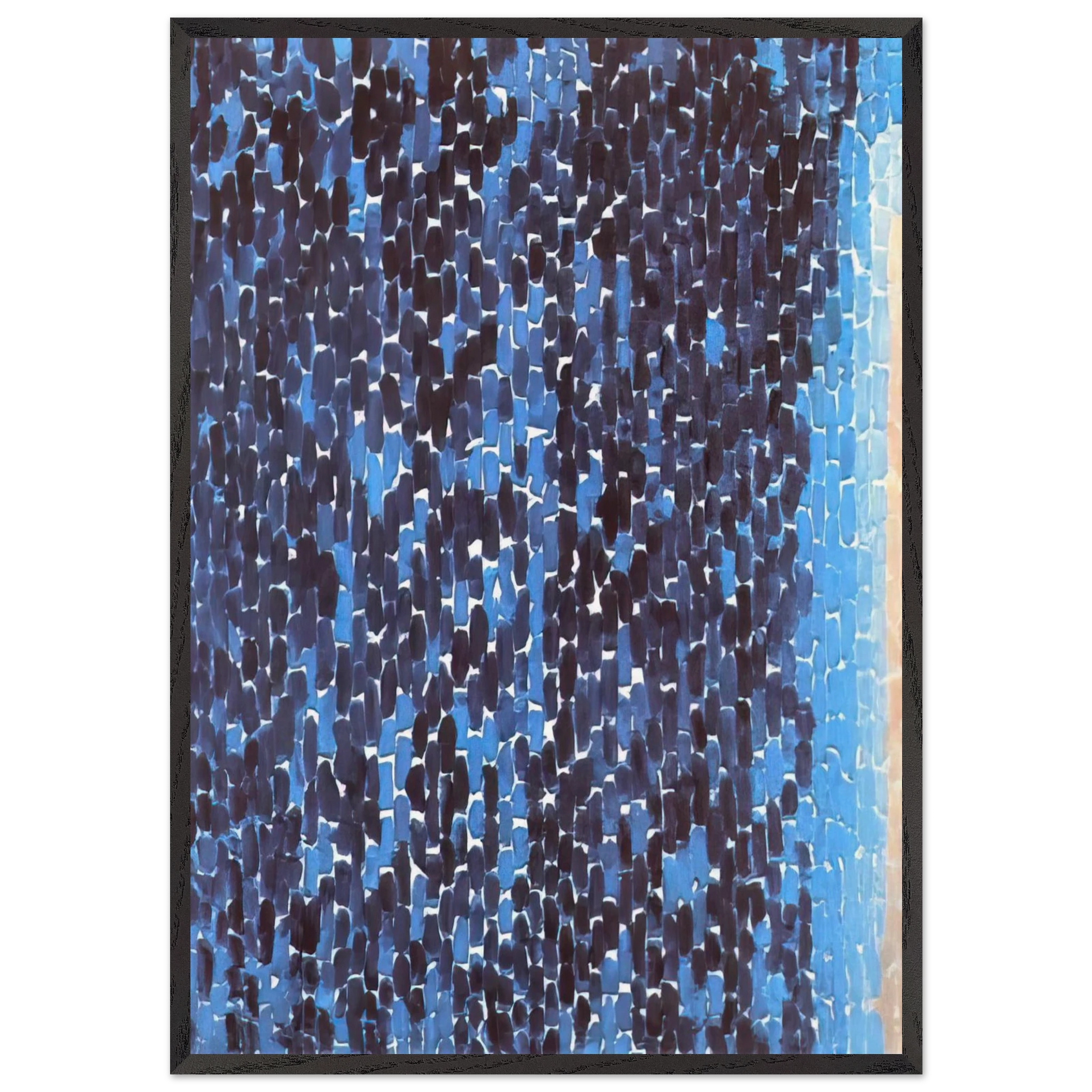 NEW GALAXY 1970 - Alma Woodsey Thomas Framed Art Print – Black Wooden Frame - Default Title - -Framed Art Print