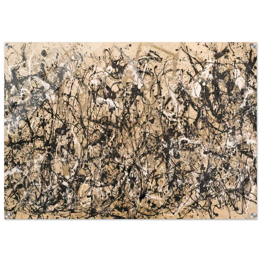 AUTUMN RHYTHM NUMBER 30 1950 - Jackson Pollock Acrylic Print - 70x100 cm / 28x40″ inches