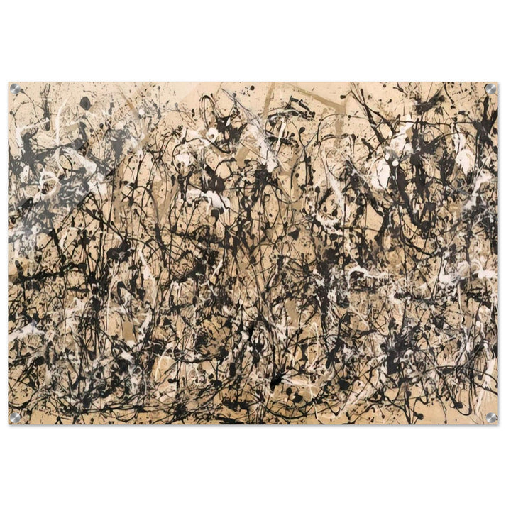 AUTUMN RHYTHM NUMBER 30 1950 - Jackson Pollock Acrylic Print - 70x100 cm / 28x40″ inches