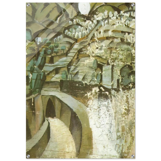 LA JORNETA - Salvador Dali Acrylic Print - 70x100 cm / 28x40″ inches
