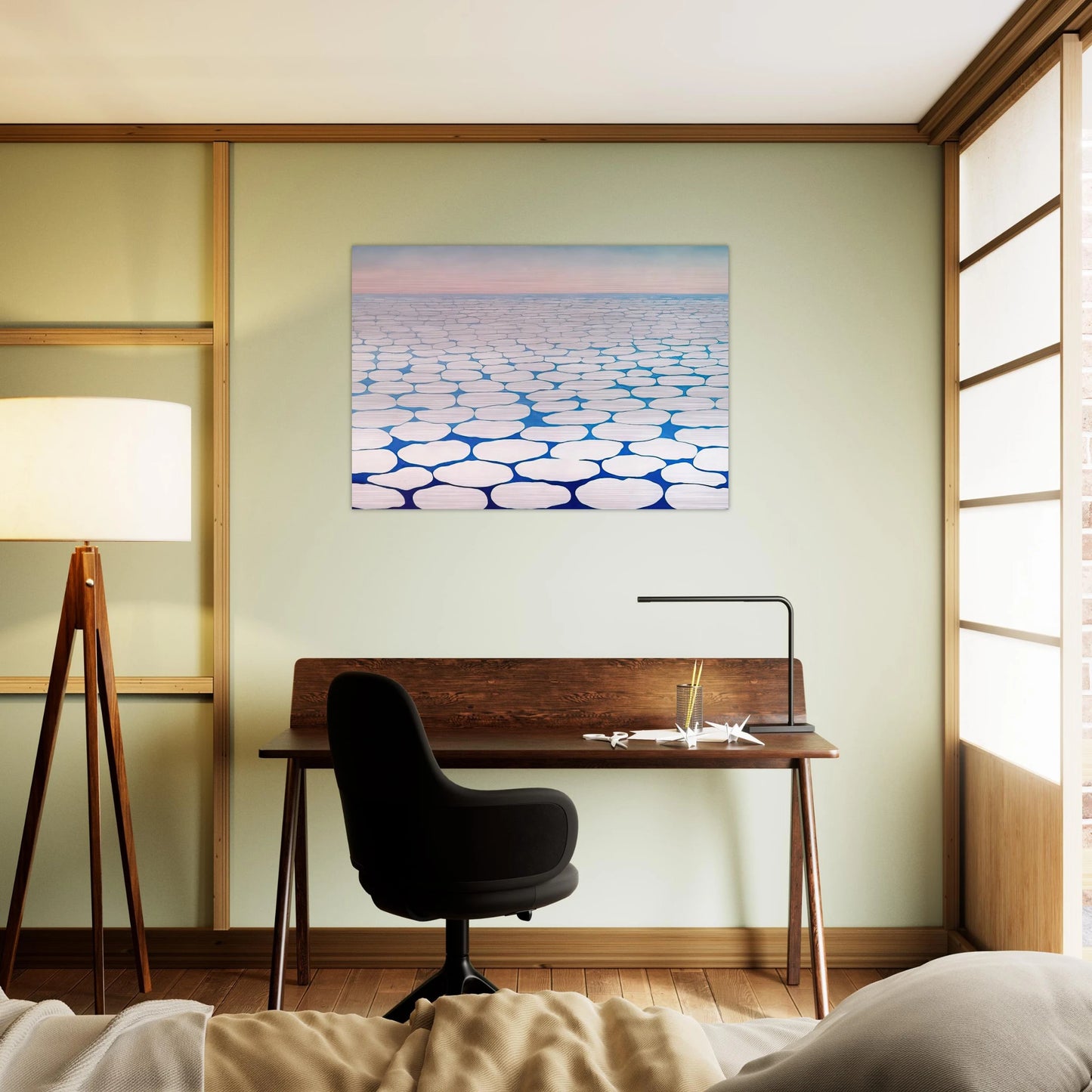 Sky above clouds III - Georgia O'Keeffe Brushed Aluminum Print - 70x100 cm / 28x40 inches | Georgia O'Keeffe Aluminum Print | Georgia O'Keeffe Prints
