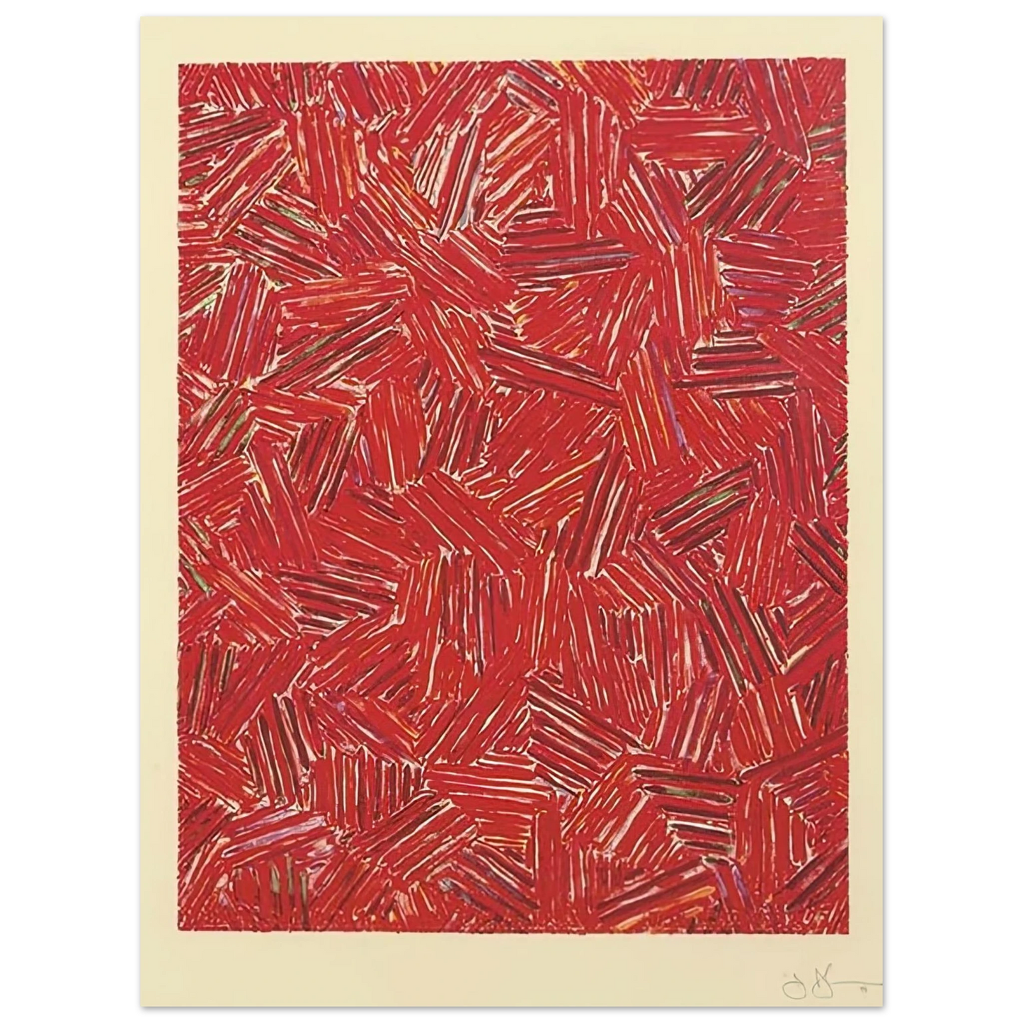 Jasper Johns - CICADA ULAE 219 Fine Art Poster - Default Title