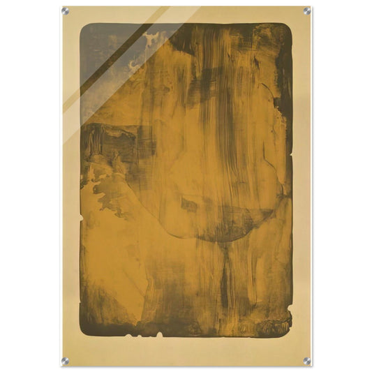 Bronze Smoke - 1978 - Helen Frankenthaler Acrylic Print - 70x100 cm / 28x40″ inches | Helen Frankenthaler Wall Art | Helen Frankenthaler Prints