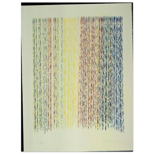 Piero Dorazio - Paplito della Luce - 1983 Fine Art Poster - Default Title