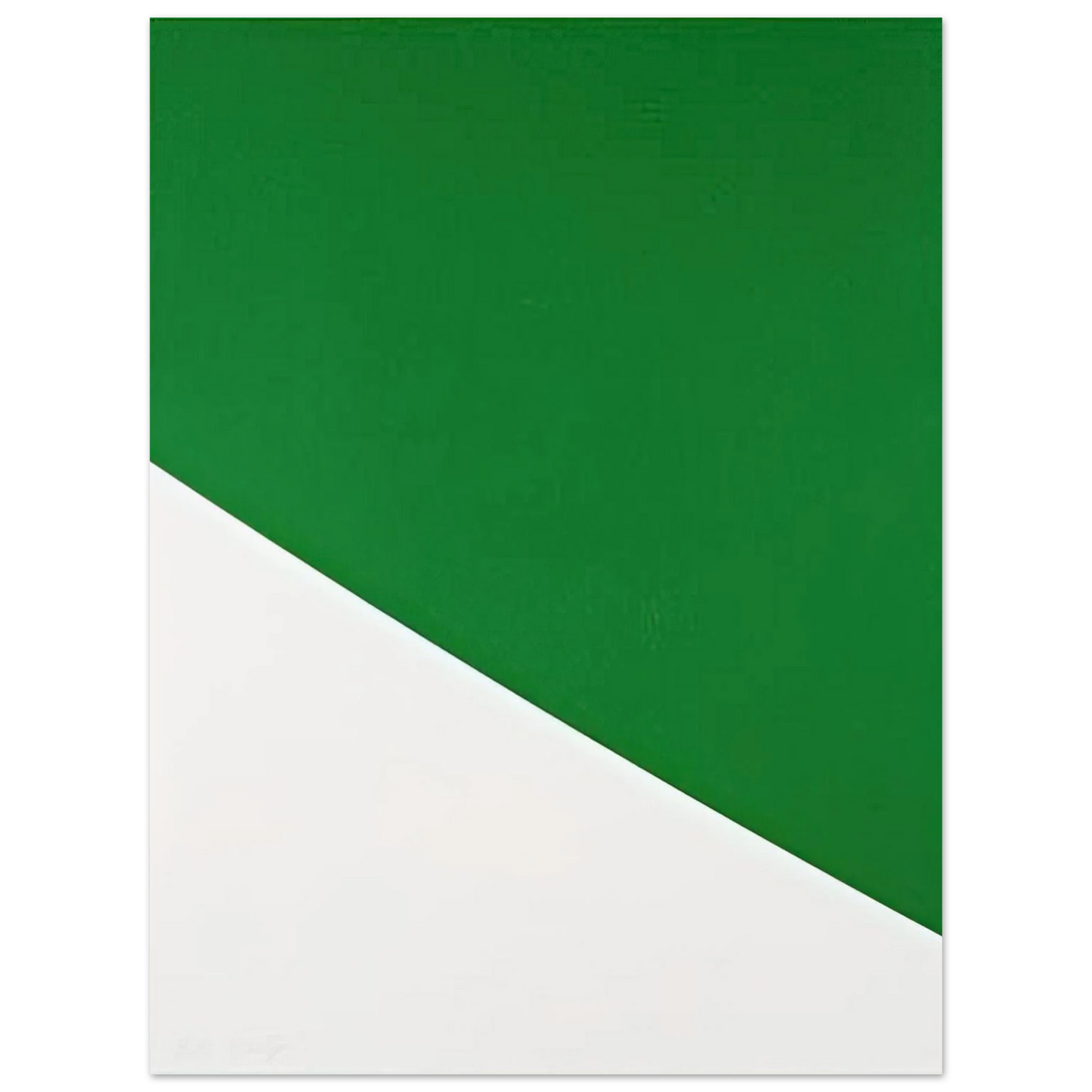 Ellsworth Kelly - Green Curve Fine Art Poster - Default Title