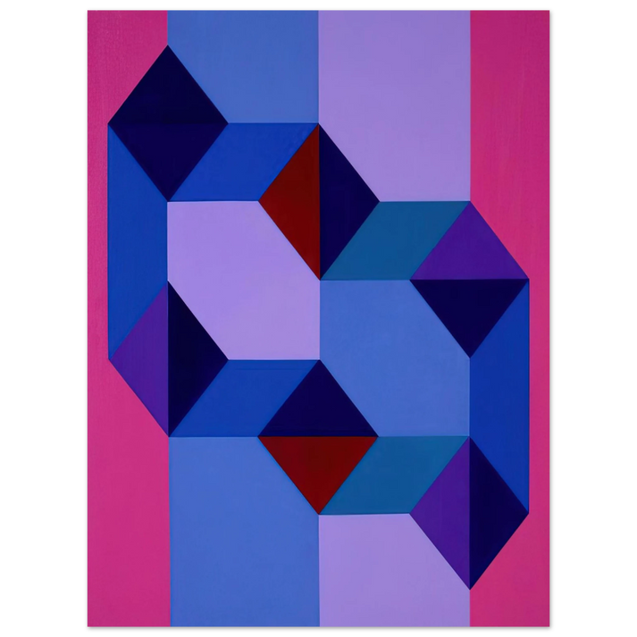 Tomas Maldonado - Untitled - Concretism  75x100 cm / 30x40inches Fine Art Poster