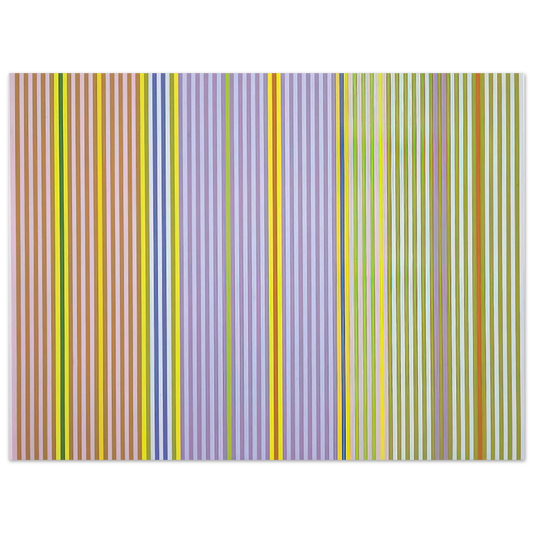 Gene Davis - Ianthe - 1969 Fine Art Poster - Default Title