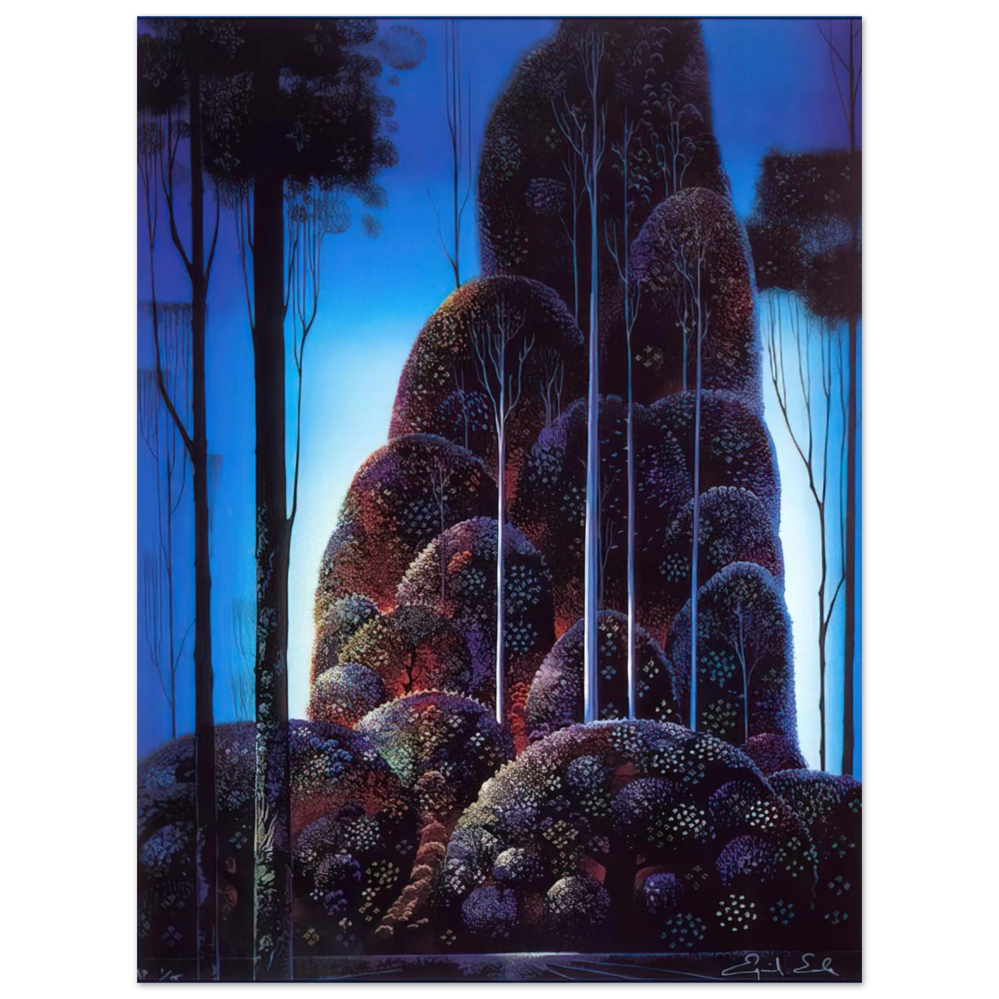 Eyvind Earle - Tall Trees Fine Art Poster - Default Title