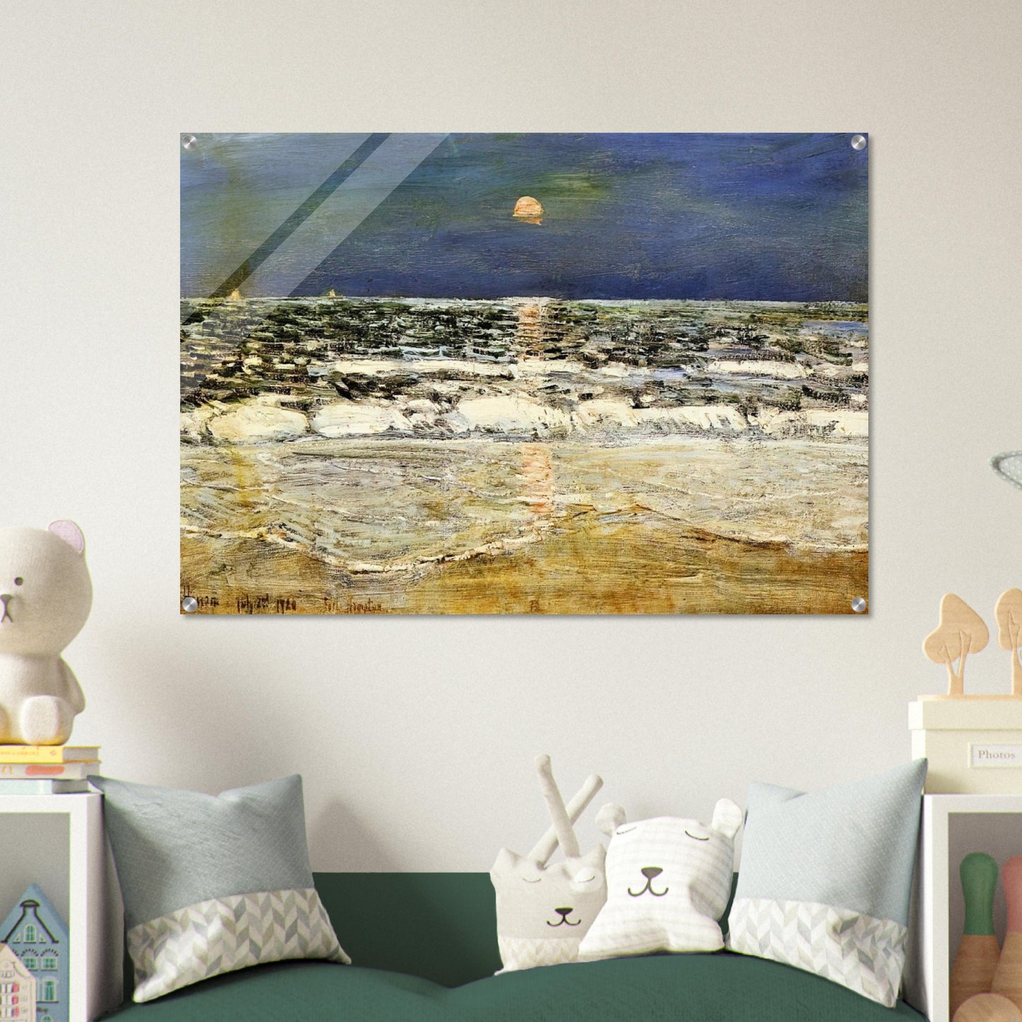 East Hampton - Childe Hassam Acrylic Print - 70x100 cm / 28x40″ inches