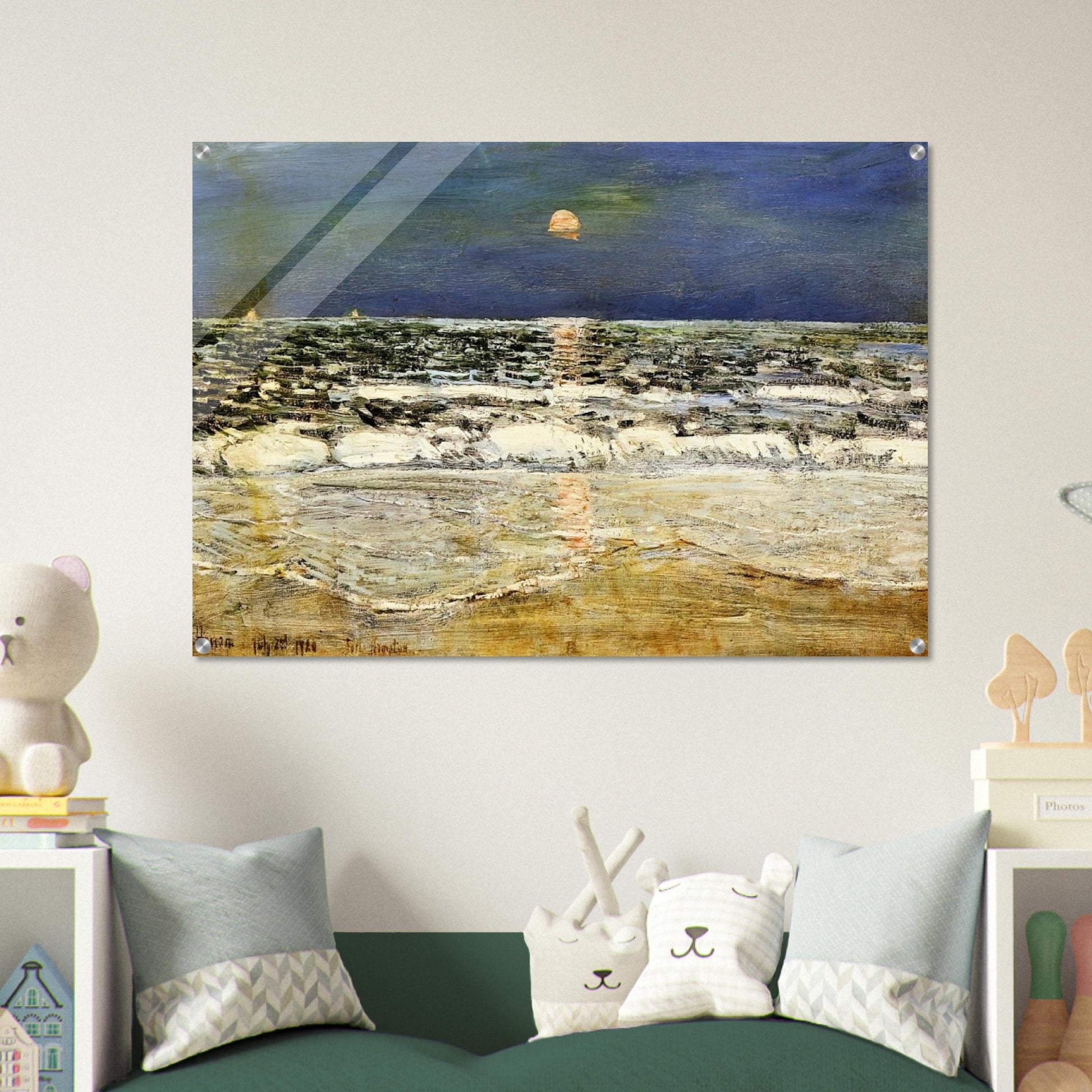 East Hampton - Childe Hassam Acrylic Print - 70x100 cm / 28x40″ inches