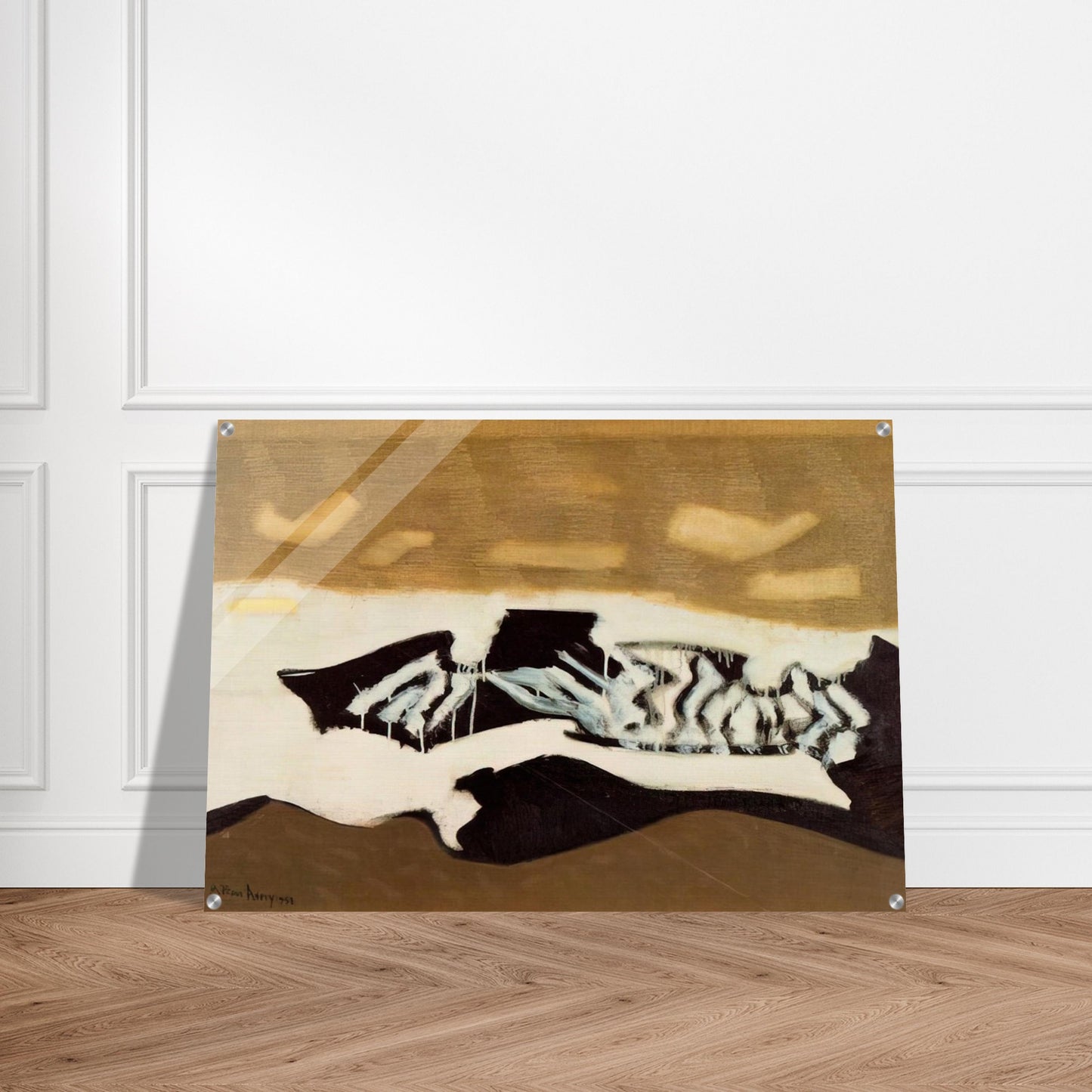 Breaking Sea - 1952 - Milton Avery Acrylic Print - 70x100 cm / 28x40″ inches | Milton Avery Wall Art | Milton Avery Prints