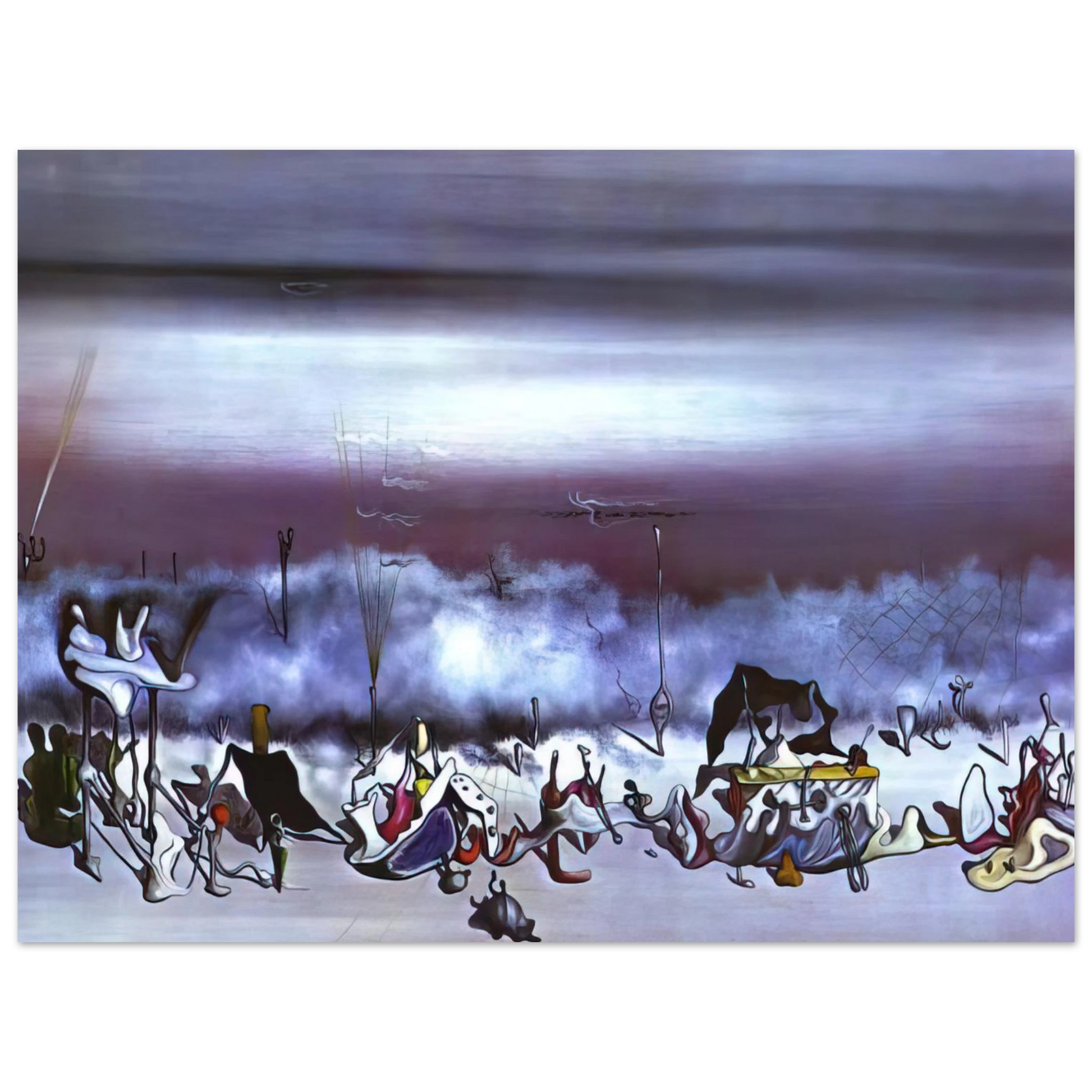 Yves Tanguy - The Ribbon of Extremes Fine Art Poster - Default Title