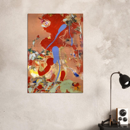 Aquatic Garden - Hans Hofmann Brushed Aluminum Print - 70x100 cm / 28x40 inches | Hans Hofmann Aluminum Print | Hans Hofmann Prints