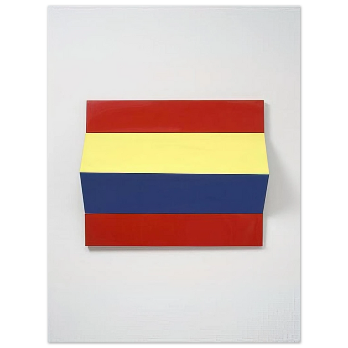Charlotte Posenenske - Fold - 1966  75x100 cm / 30x40inches Fine Art Poster