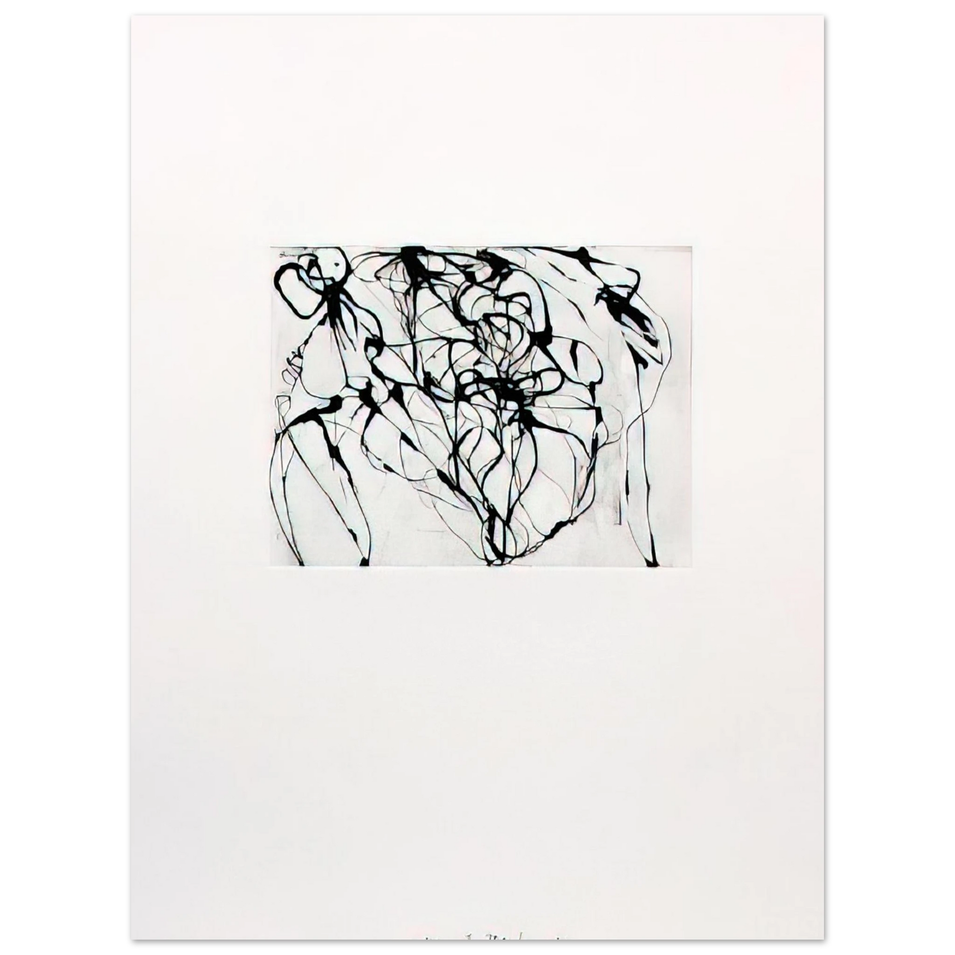 Brice Marden - After Botticelli 3 - 1994 Fine Art Poster - Default Title
