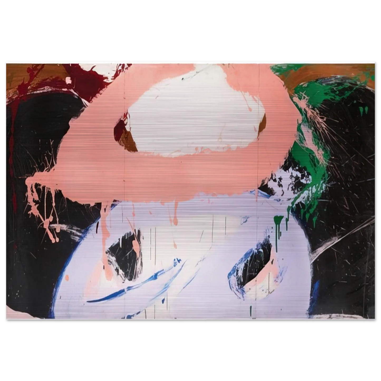 Dhatri II - 1971 - Norman Bluhm Brushed Aluminum Print - 70x100 cm / 28x40 inches | Norman Bluhm Aluminum Print | Norman Bluhm Prints