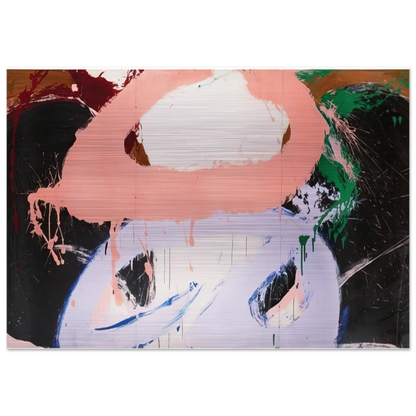 Dhatri II - 1971 - Norman Bluhm Brushed Aluminum Print - 70x100 cm / 28x40 inches | Norman Bluhm Aluminum Print | Norman Bluhm Prints