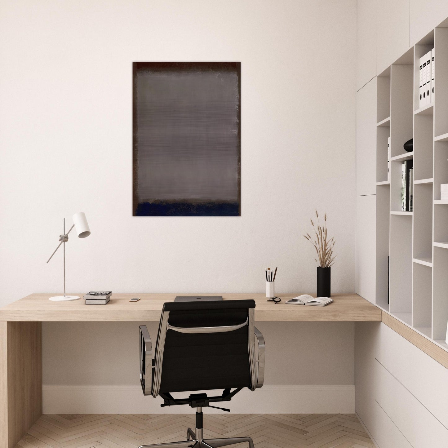 Lavender and Mulberry - 1959 - Mark Rothko Brushed Aluminum Print - 70x100 cm / 28x40 inches | Mark Rothko Aluminum Print | Mark Rothko Prints