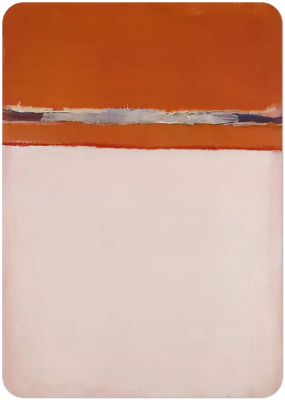 No.18 - 1951 By Mark Rothko Pack of 10 Post Cards | Mark Rothko Post Cards | A6 (10.5 x 14.8 cm) - 4.1 x 5.8 inches