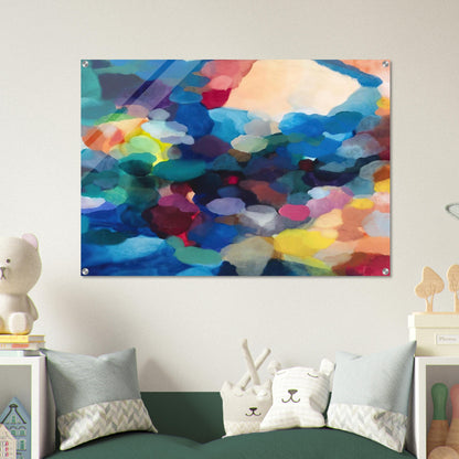 Noble Numbers - Alice Baber Acrylic Print - 70x100 cm / 28x40″ inches | Alice Baber Wall Art | Alice Baber Prints