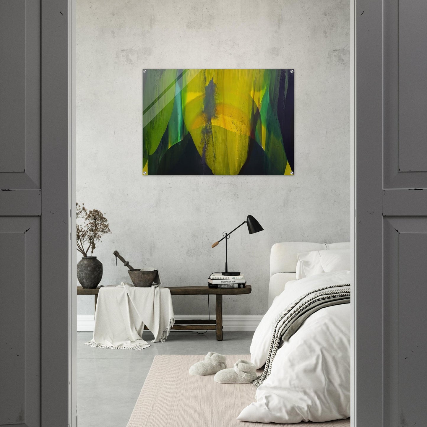Phenomena Lasting Dawn - Paul Jenkins Acrylic Print - 70x100 cm / 28x40″ inches | Paul Jenkins Wall Art | Paul Jenkins Prints