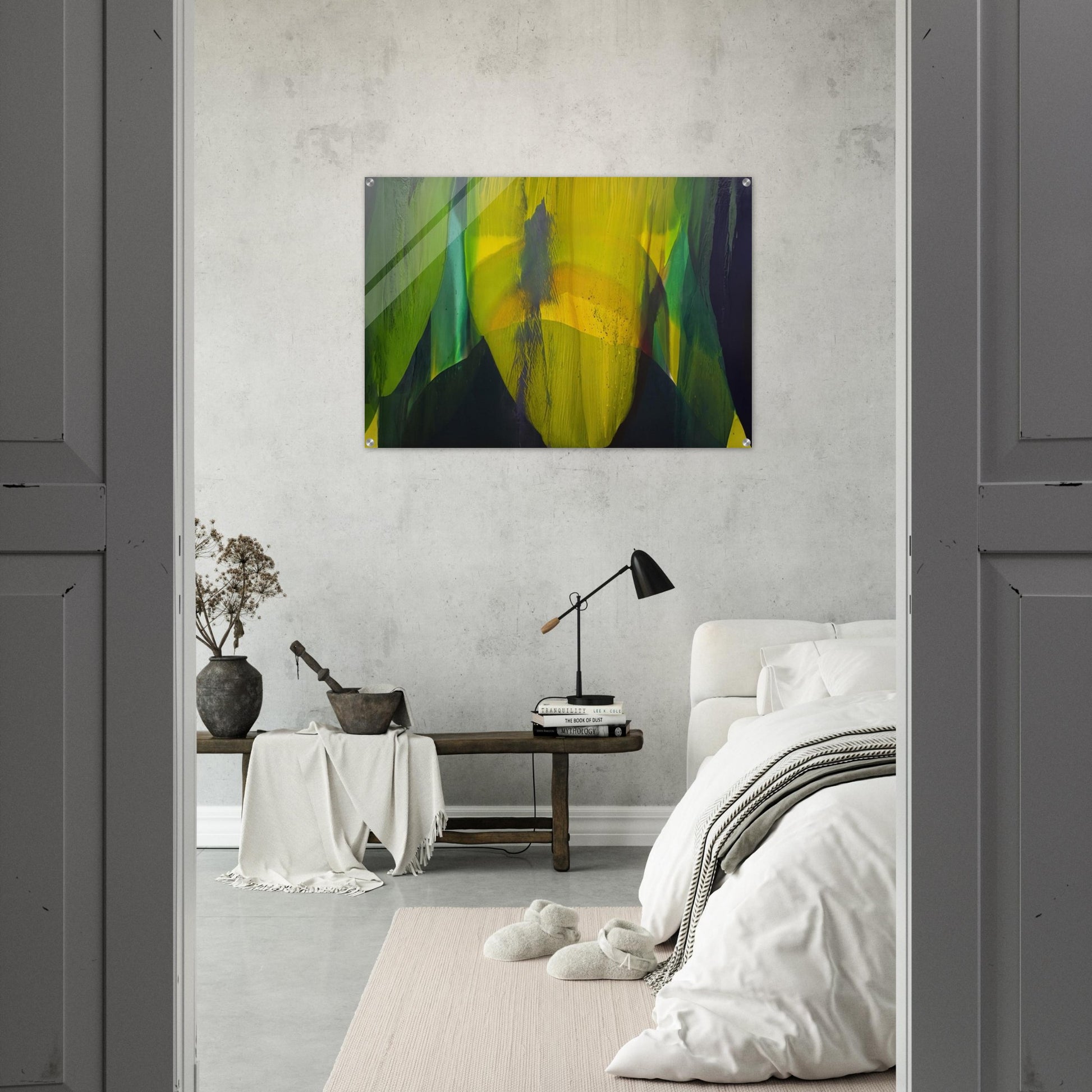 Phenomena Lasting Dawn - Paul Jenkins Acrylic Print - 70x100 cm / 28x40″ inches | Paul Jenkins Wall Art | Paul Jenkins Prints