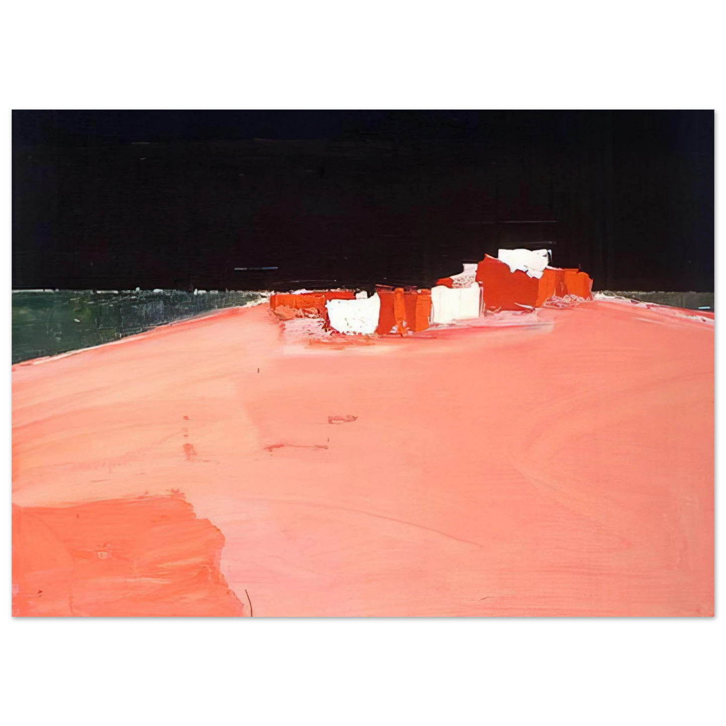 Nicolas de Stael - Paysage - 1954 Fine Art Poster - 40x60 cm / 16x24 inches