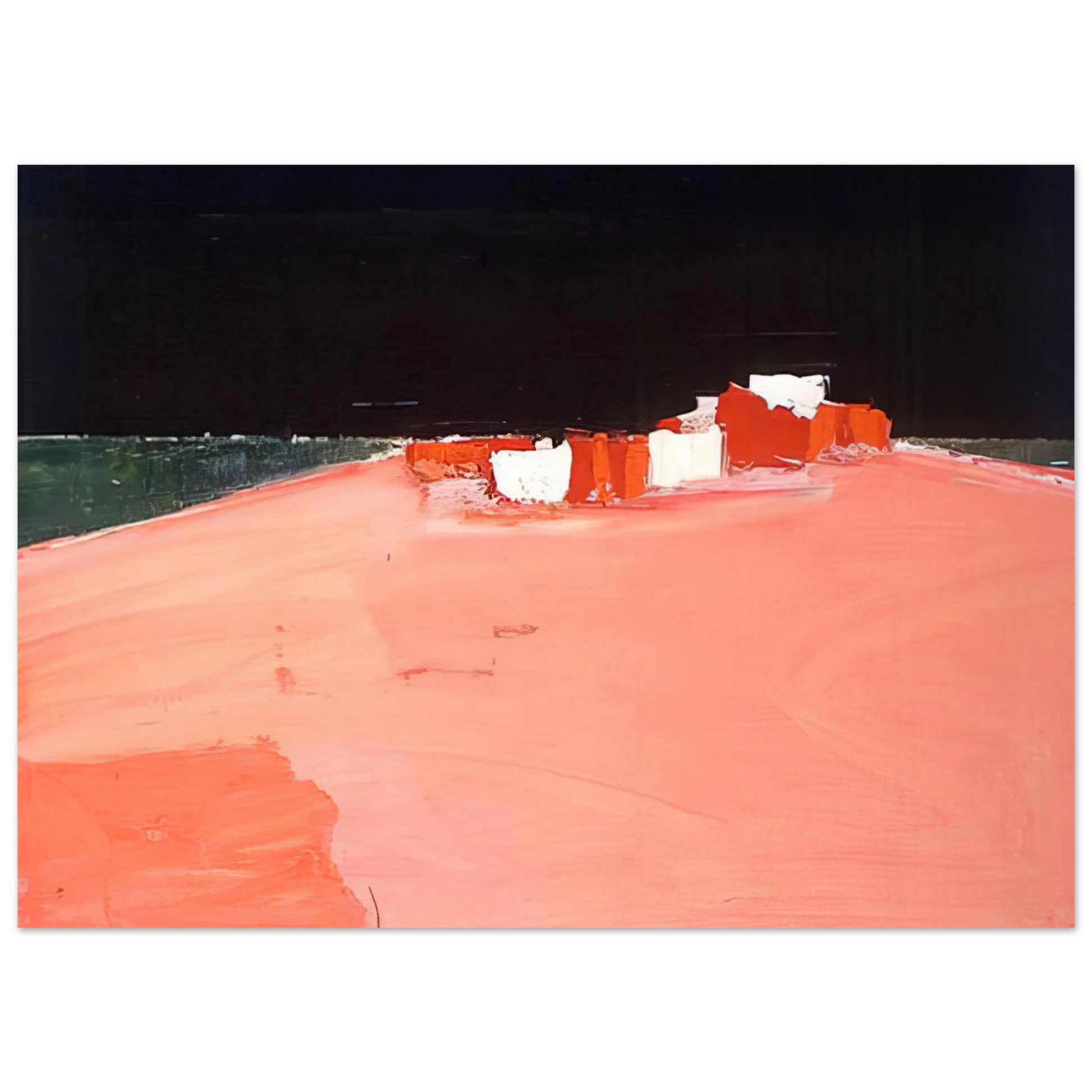 Nicolas de Stael - Paysage - 1954 Fine Art Poster - 40x60 cm / 16x24 inches