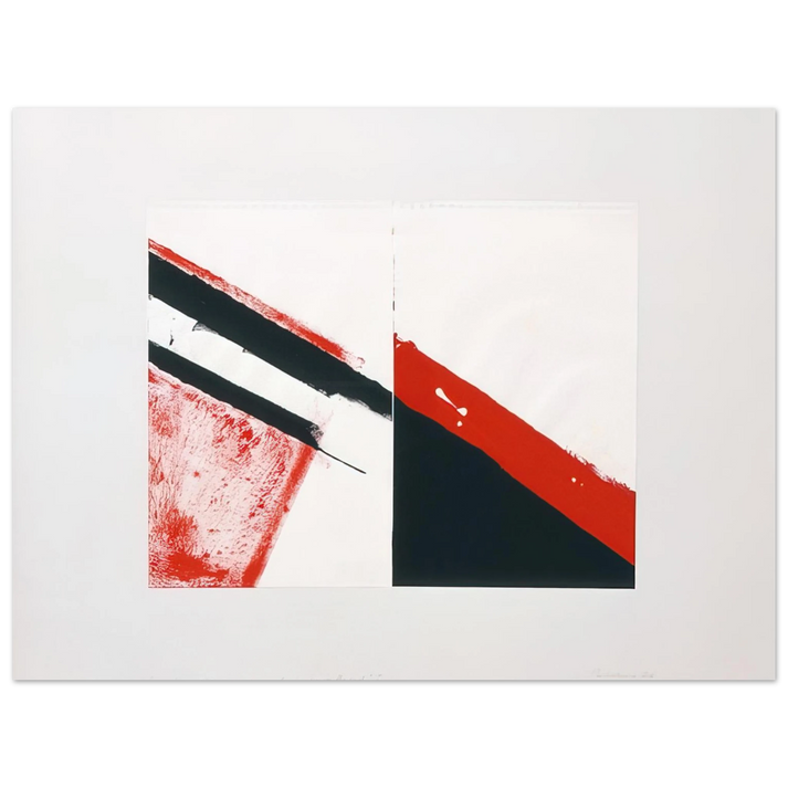 Blinky Palermo - Who knows the beginning and who knows the end I - 1976  75x100 cm / 30x40inches Fine Art Poster