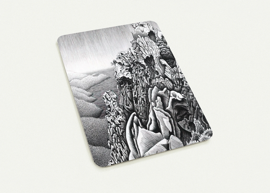 CALANQUES DE PIANA By MC Escher Pack of 10 Post Cards | MC Escher Post Cards | A6 (10.5 x 14.8 cm) - 4.1 x 5.8 inches