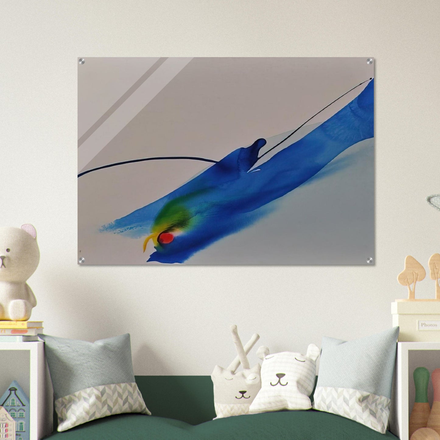 Phenomena Calling - 1969 - Paul Jenkins Acrylic Print - 70x100 cm / 28x40″ inches | Paul Jenkins Wall Art | Paul Jenkins Prints