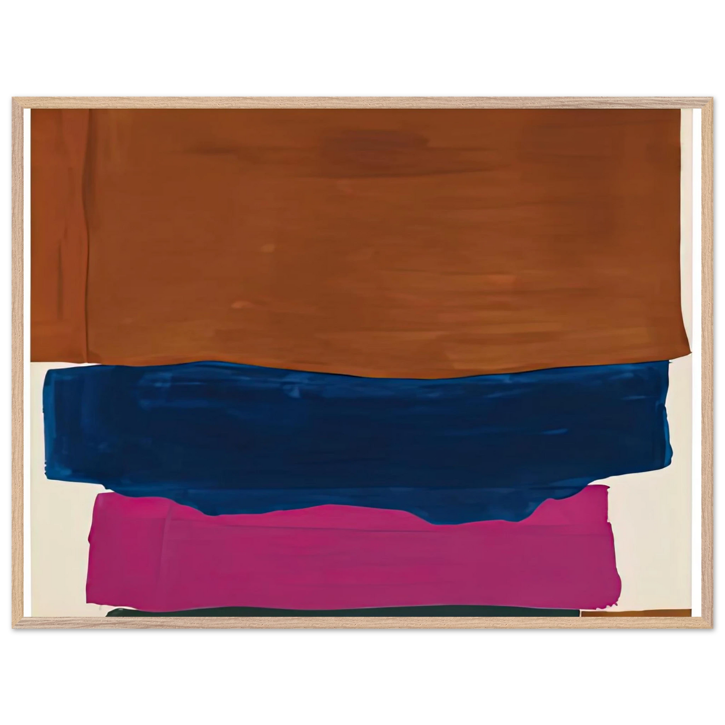 Helen Frankenthaler - Indian Summer, 1967- Wall Art - 30x40 cm / 12x16 inches - Fine Art Poster - -