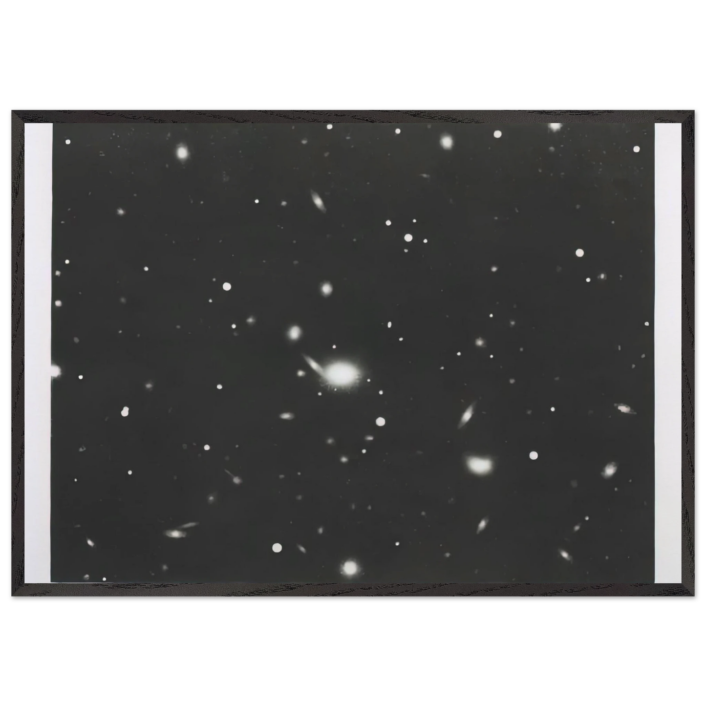 GALAXY 1975 - Vija Celmins Framed Art Print – Black Wooden Frame - Default Title - -Framed Art Print
