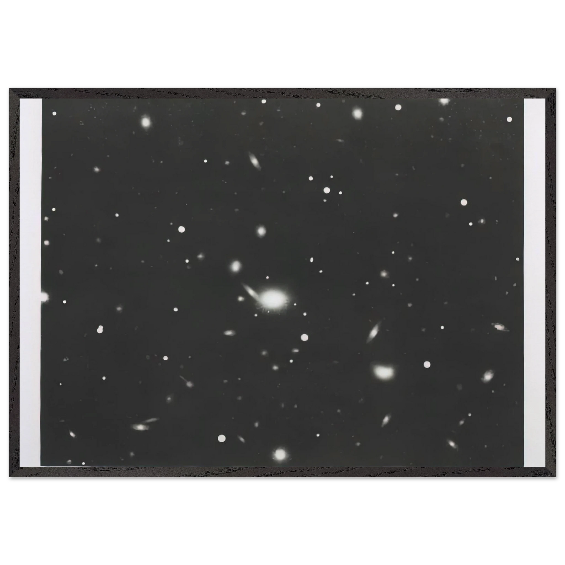 GALAXY 1975 - Vija Celmins Framed Art Print – Black Wooden Frame - Default Title - -Framed Art Print