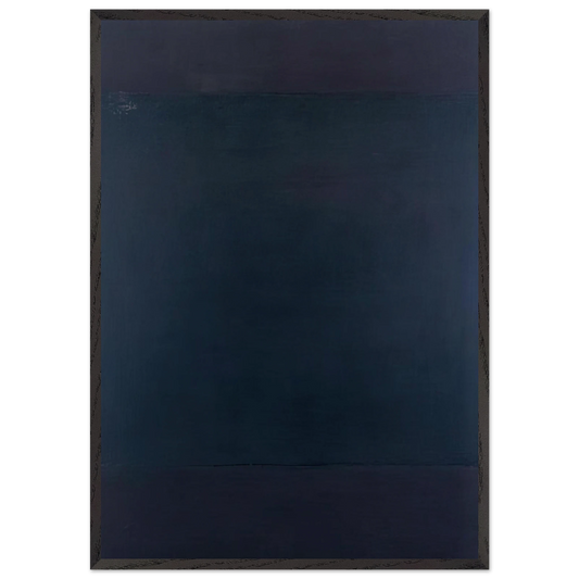 No 5 - 1964 - Mark Rothko Framed Art Print – Black Wooden Frame - Default Title - -Framed Art Print