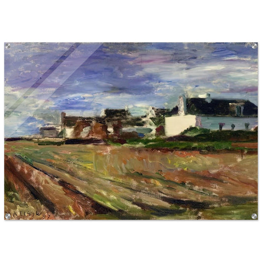 FARMS IN BRITTANY BELLE ILE 1897 - Henri Matisse Acrylic Print - 70x100 cm / 28x40″ inches | Henri Matisse Wall Art | Henri Matisse Prints