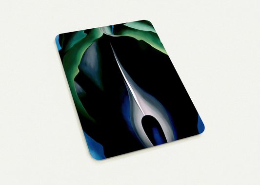 Jack-in-the-Pulpit No. IV By Georgia O'Keeffe Pack of 10 Post Cards | Georgia O'Keeffe Post Cards | A6 (10.5 x 14.8 cm) - 4.1 x 5.8 inches