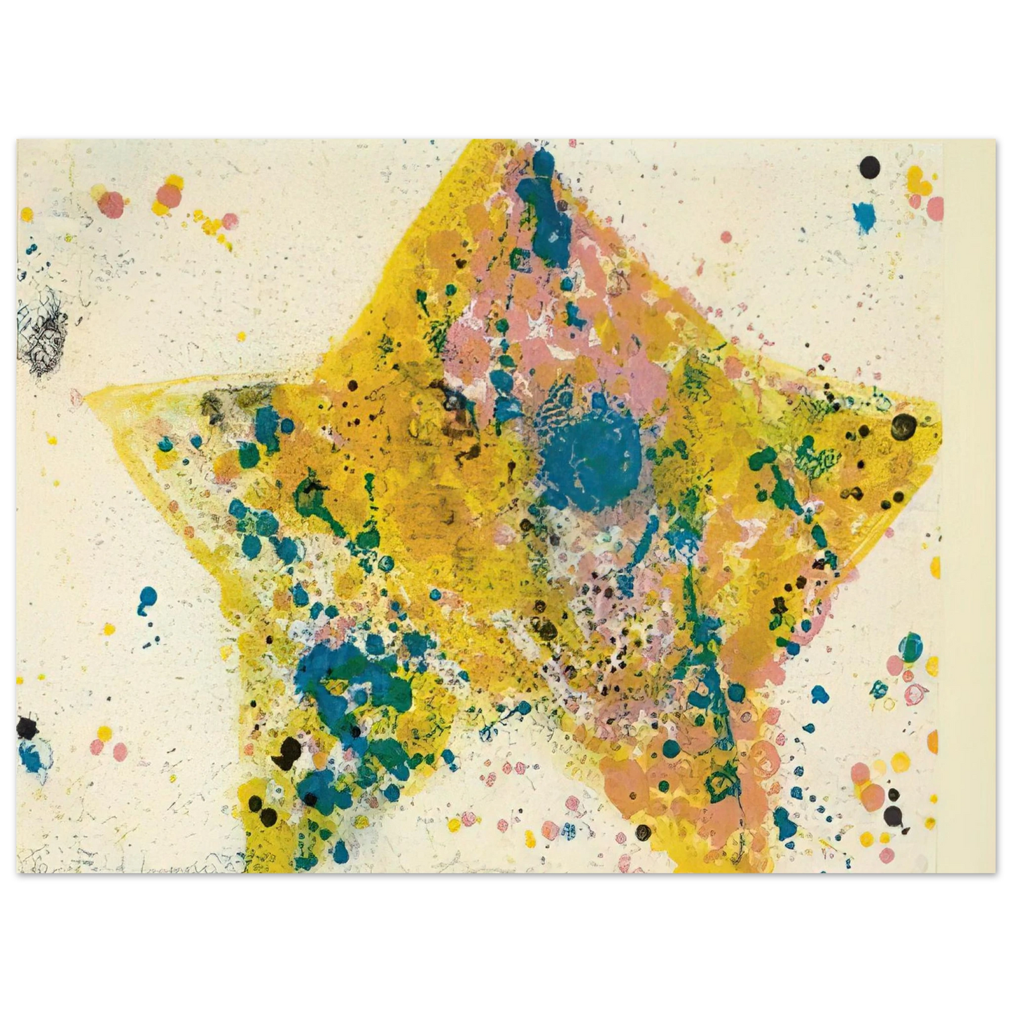 Sam Francis - Star Fine Art Poster - Default Title