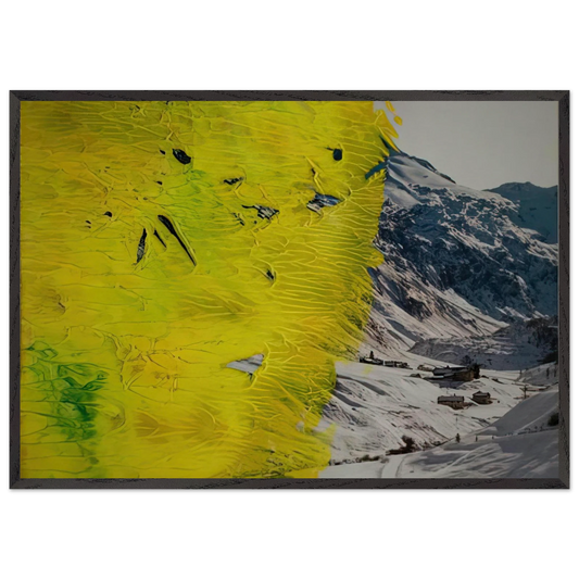 17 3 92 - Gerhard Richter Framed Art Print – Black Wooden Frame - Default Title - -Framed Art Print