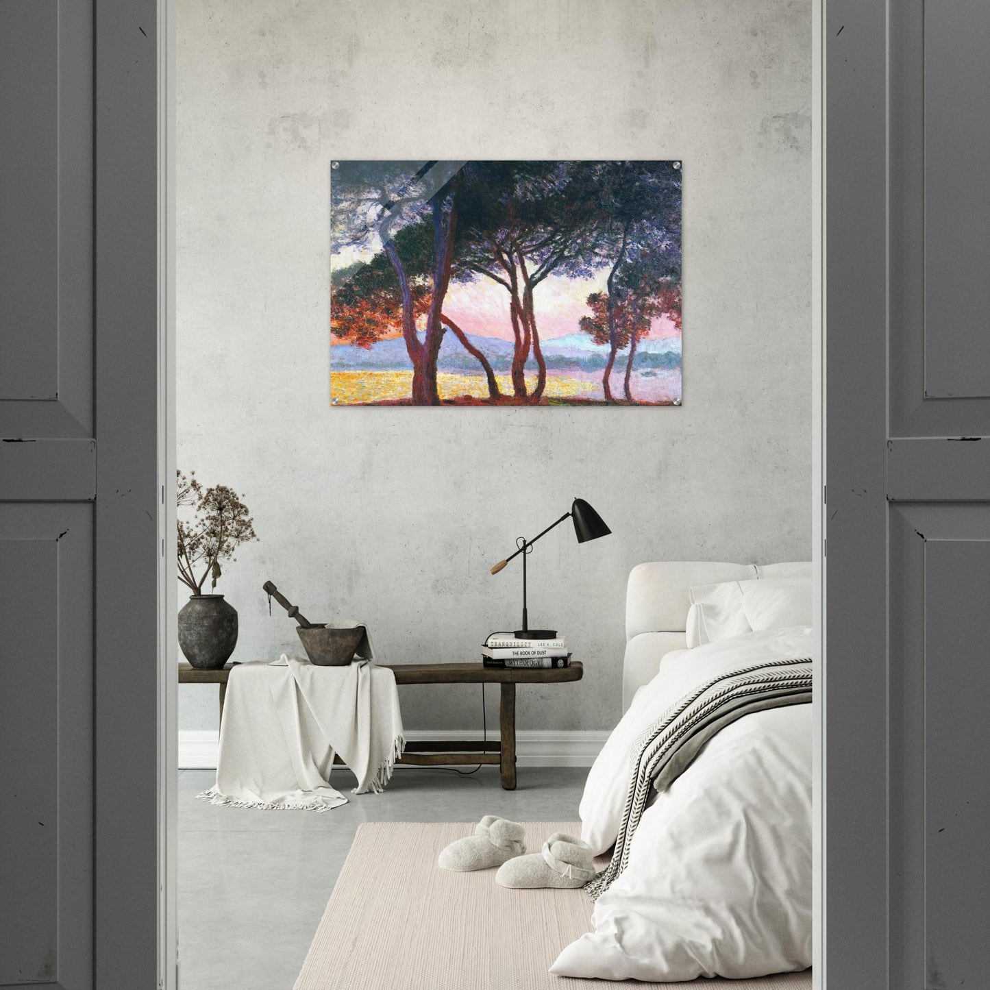 Juan-les-Pins - claude monet Acrylic Print - 70x100 cm / 28x40″ inches | claude monet Wall Art | claude monet Prints