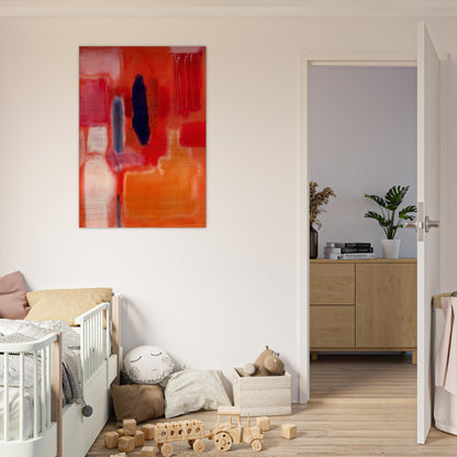 No. 9 - 1948 - Mark Rothko Brushed Aluminum Print - 70x100 cm / 28x40 inches | Mark Rothko Aluminum Print | Mark Rothko Prints