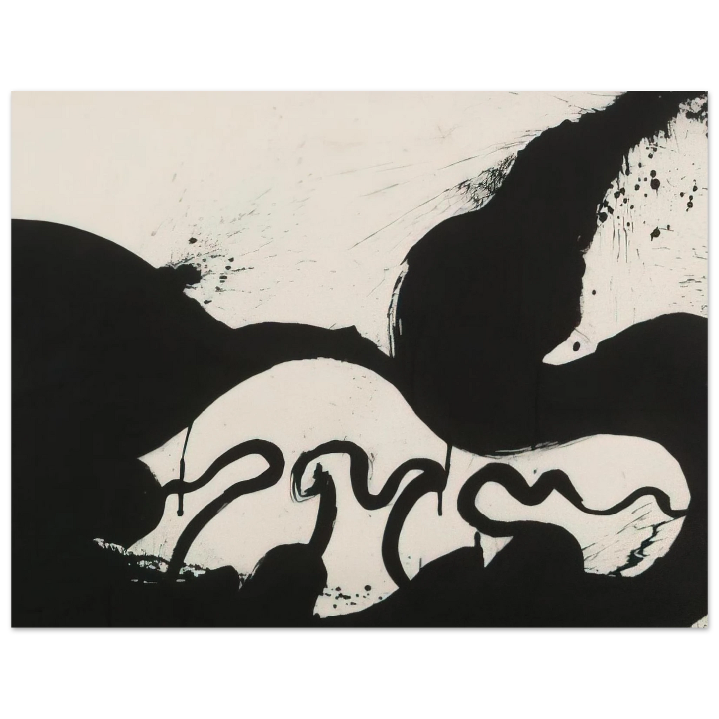 Helen Frankenthaler - Untitled - 1973 Wall art - 30x40 cm / 12x16 inches - Fine Art Poster - -