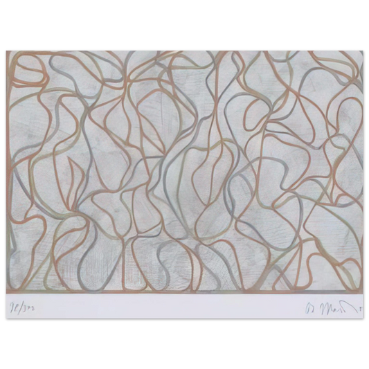 Brice Marden - Distant Muses - 2000 Fine Art Poster - Default Title