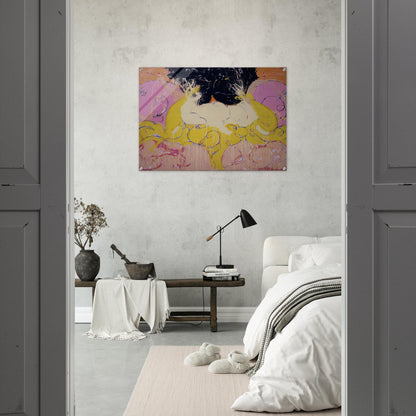 Untitled Drawing #3 - 1984 - Norman Bluhm Acrylic Print - 70x100 cm / 28x40″ inches | Norman Bluhm Wall Art | Norman Bluhm Prints