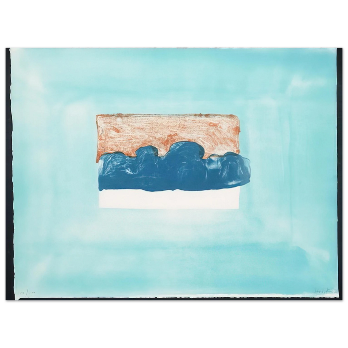 Howard Hodgkin - Untitled - 1976  75x100 cm / 30x40inches Fine Art Poster