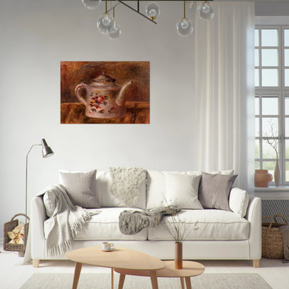 Watering Can - Pierre-Auguste Renoir Brushed Aluminum Print - 70x100 cm / 28x40 inches | Pierre-Auguste Renoir Aluminum Print | Pierre-Auguste Renoir Prints