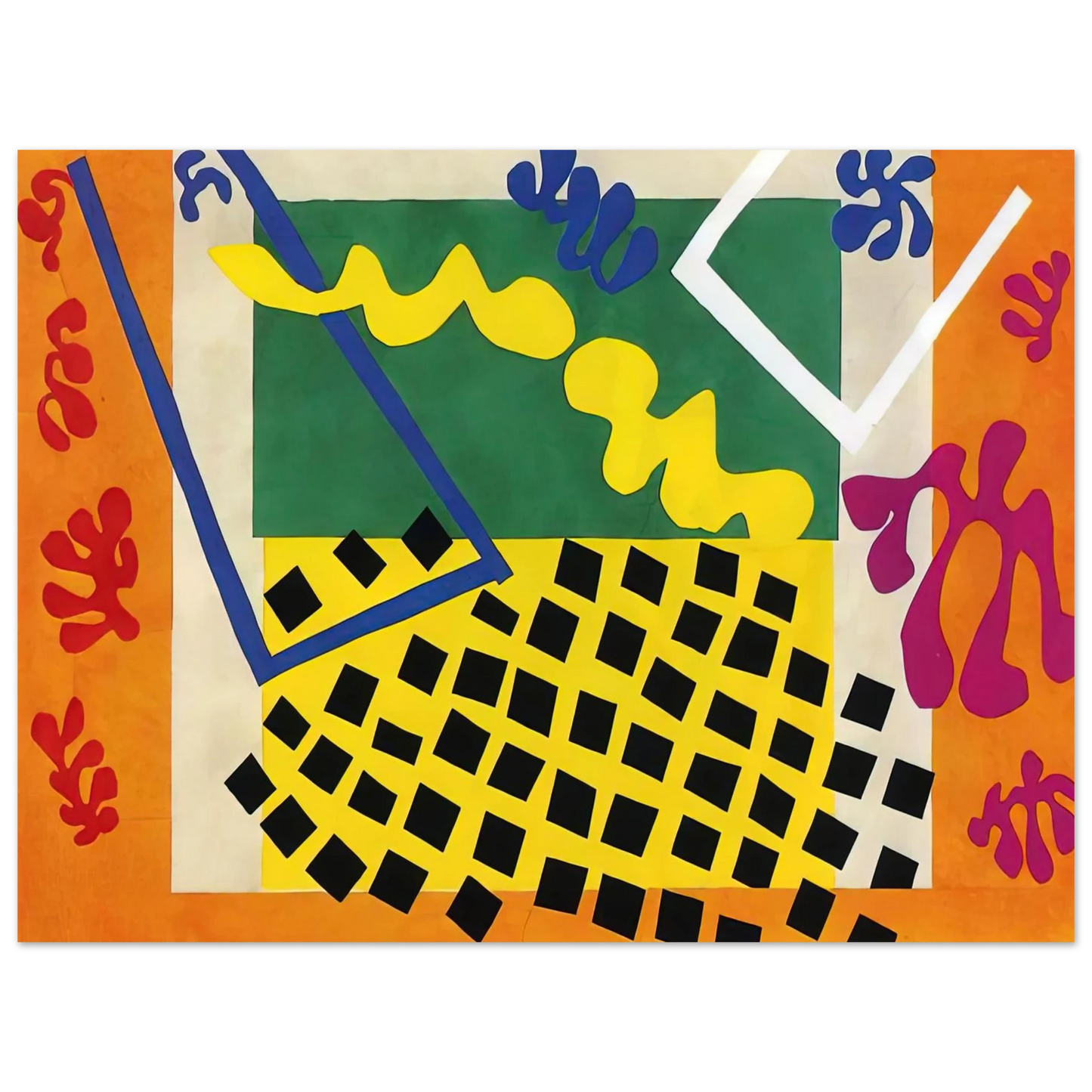 Henri Matisse - CUT OUTS 3 Fine Art Poster - Default Title