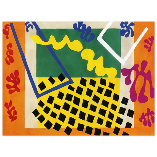 Henri Matisse - CUT OUTS 3 Fine Art Poster - Default Title