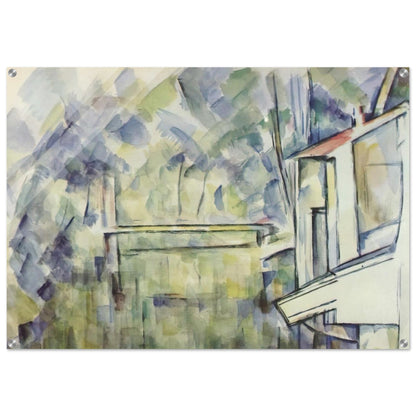 Mill on the River - Paul Cézanne Acrylic Print - 70x100 cm / 28x40″ inches