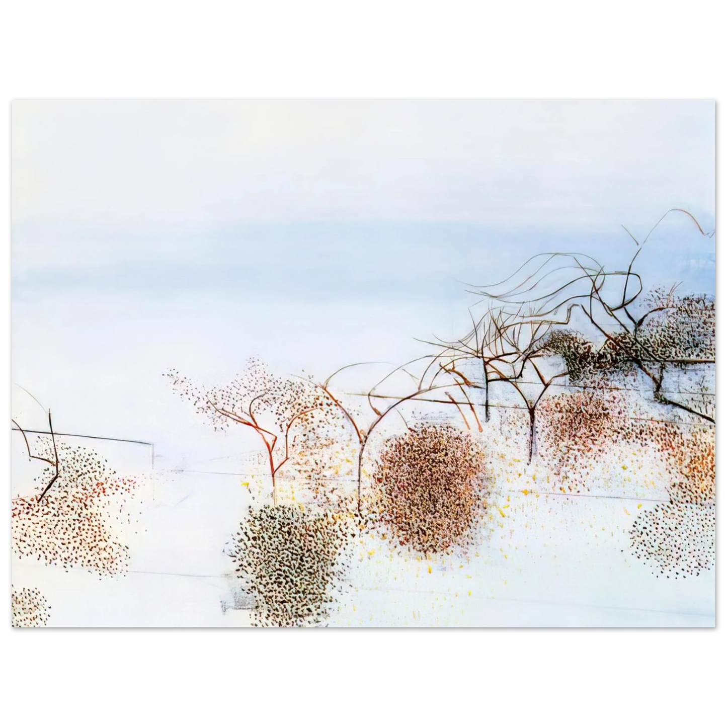 Victor Pasmore - HANGING GARDENS OF HAMMERSMITH NO 2 1949 Fine Art Poster - Default Title